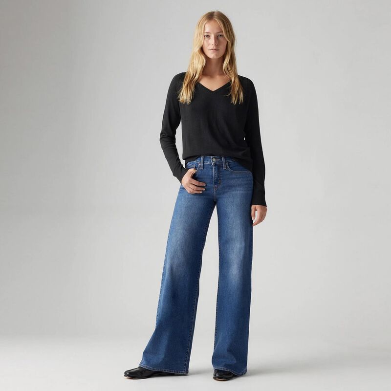 Levi's 318 Shaping Wide Leg Clever Girl image number 3